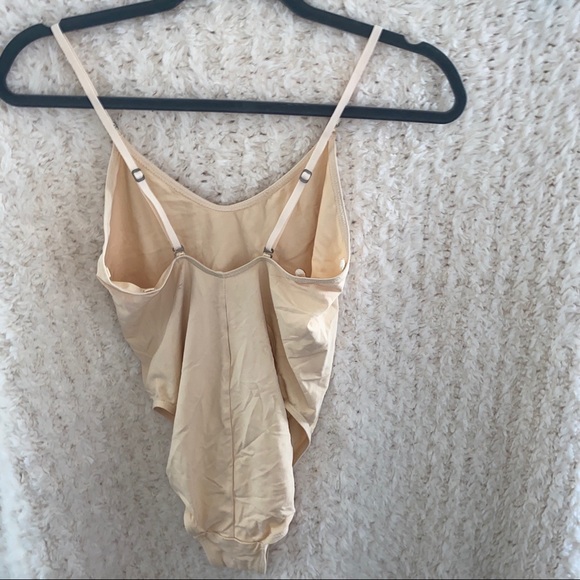 Capezio Nude Leotard with Adjustable Straps - Picture 3 of 5